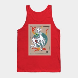 Okami Amaterasu and Issun Tank Top